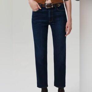 CITIZENS OF HUMANITY Sz 29 Premium Vintage Caia Dark Blue Straight-Leg Jeans